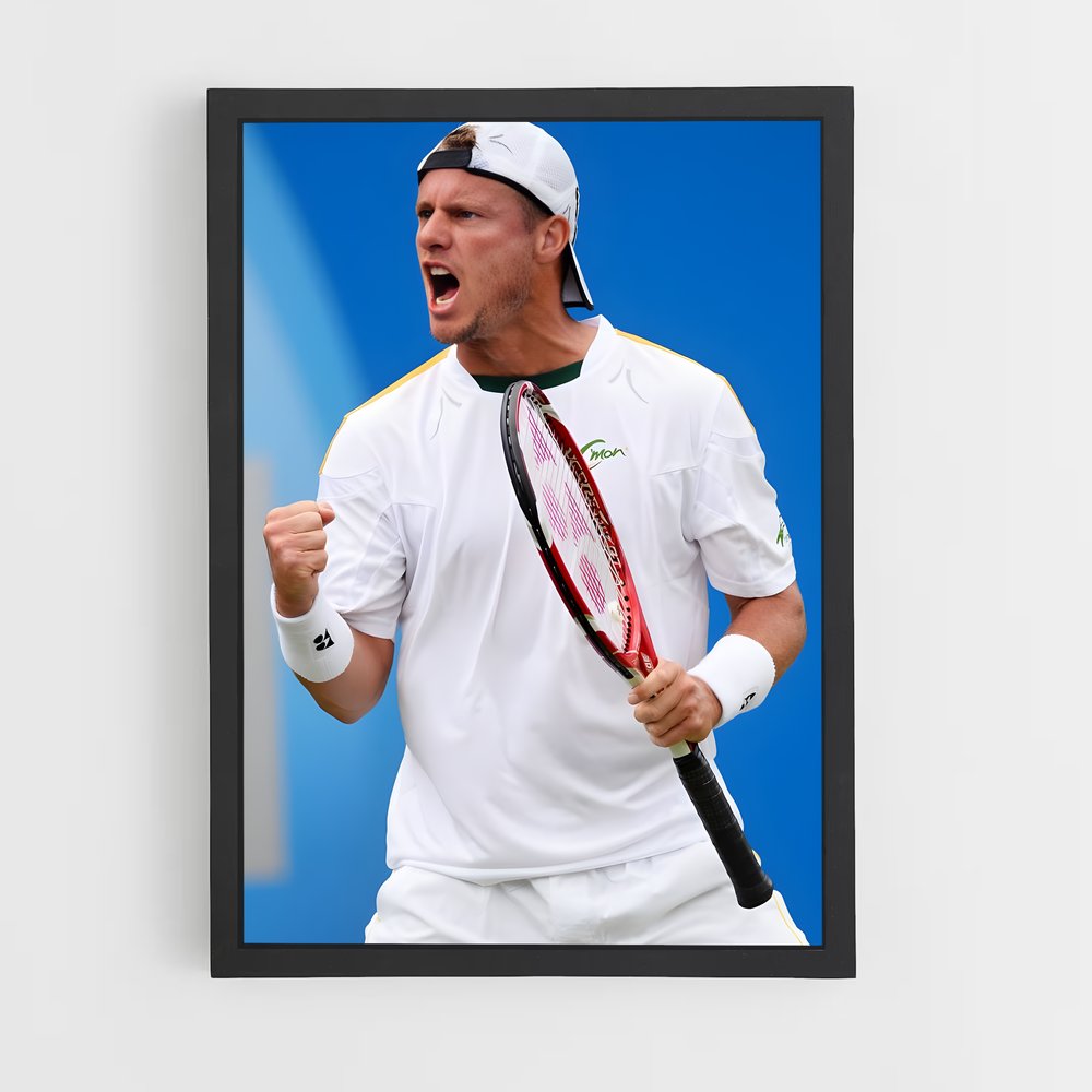 Poster Lleyton, la Victoire – affiche Tennis (vue 2)